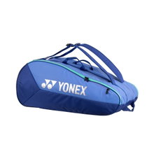 Torba na rakiety Yonex Team (Schlägertasche, 3 główne komory, komora na buty) 2025 niebieska 12 sztuk